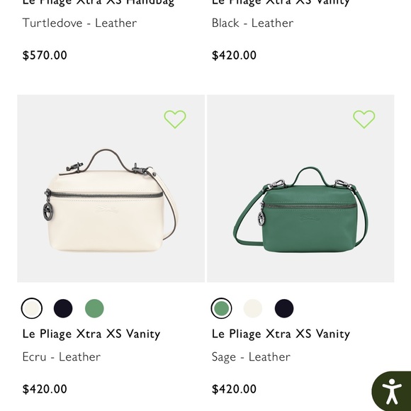 Longchamp Le Pliage Xtra XS Vanity - Limited edition Light Pink Color - Picture 10 of 10